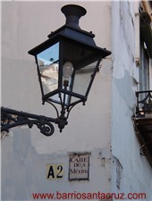 Calle Susona, antigua calle de la Muerte. Barrio Santa Cruz. Sevilla
