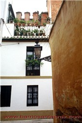 Calle de la Judería. Barrio Santa Cruz. Sevilla.