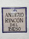 Rincón del Beso en Sevilla Barrio de Santa Cruz