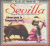 Cartel de Toros en Sevilla 1997