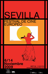 Cartel Oficial del Festival de Cine de Sevilla 2009. Autor: Carlos Saura
